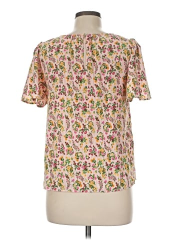 LC Lauren Conrad Short Sleeve Blouse (view 2)