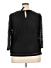 Grace Black 3/4 Sleeve Top Size 2X - photo 2