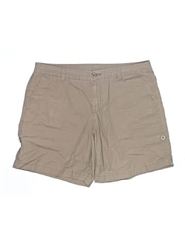 Liz Claiborne Khaki Shorts (view 1)