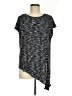 Max Studio Tweed Black Short Sleeve T-Shirt Size M - photo 1