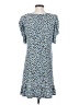 CeCe Print Blue Casual Dress Size S - photo 2