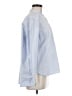 SPANX 100% Cotton Blue Long Sleeve Polo Size M - photo 4