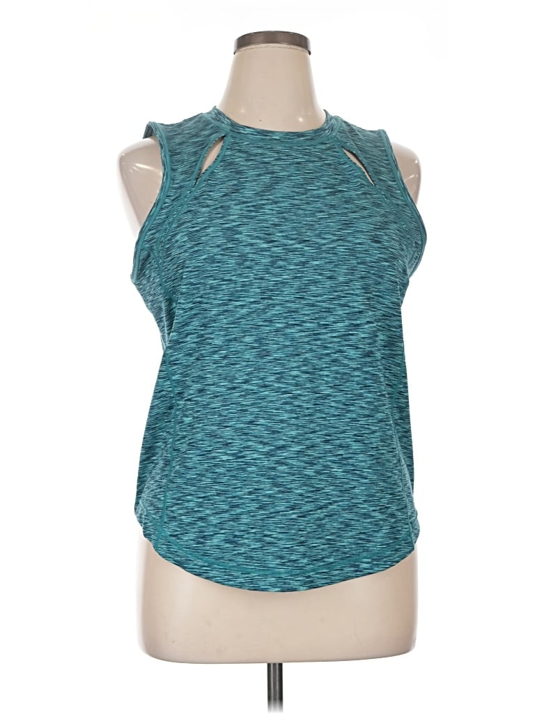 Pre-owned Zuda Active Tank Top In Teal