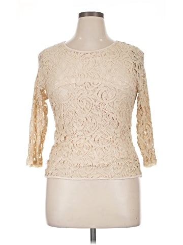 Adrianna Papell 3/4 Sleeve Top (view 1)