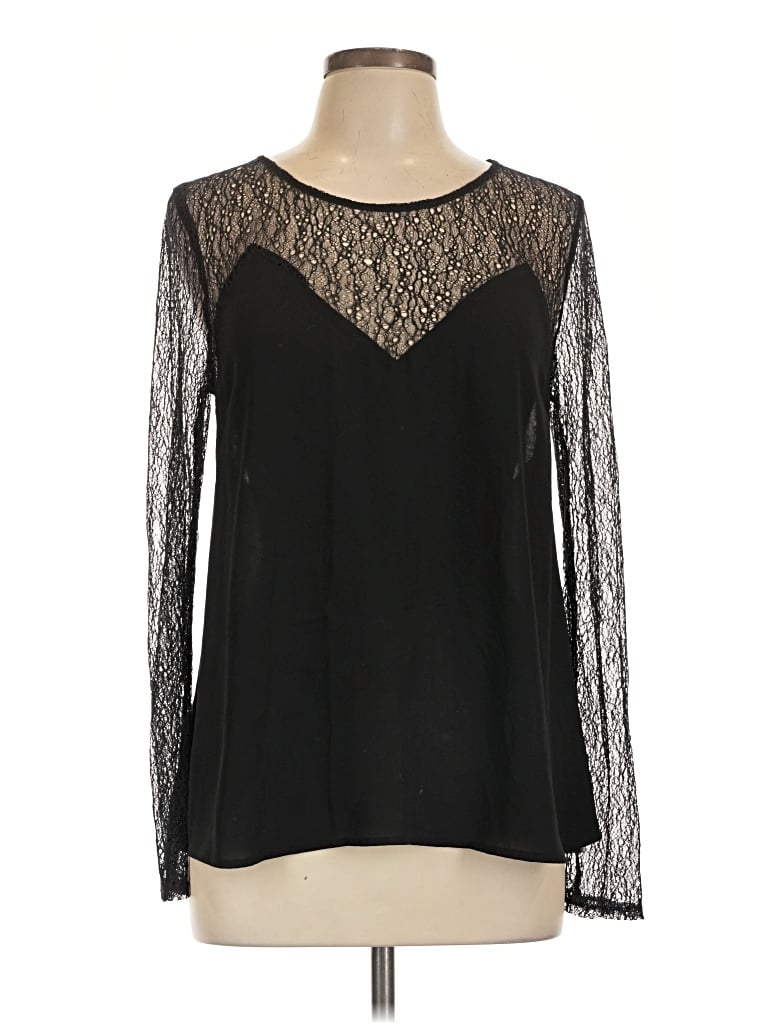 Pre-owned Trouve Long Sleeve T-shirt In Black