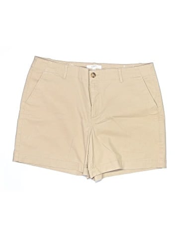 Ann Taylor LOFT Khaki Shorts (view 1)