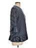N Touch Black 3/4 Sleeve Top Size L - photo 4