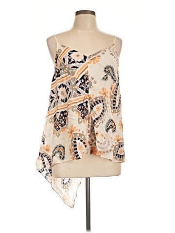 HD in Paris Sleeveless Silk Top (view 1)