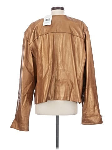 Lafayette 148 New York Leather Jacket (view 2)
