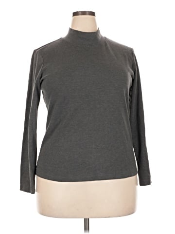 St. John's Bay Long Sleeve Turtleneck (view 1)