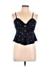 Papaya Black Sleeveless Top Size L - photo 1