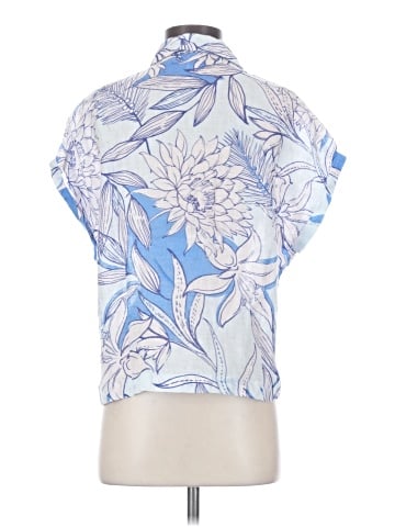H By Halston Short Sleeve Blouse (view 2)