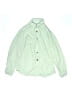 Zara Solid Green Long Sleeve Button-Down Shirt Size 11 - 12 - photo 1