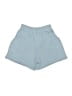 Zara Solid Blue Shorts Size 10 - photo 2
