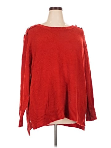 Nina Leonard Pullover Sweater (view 1)