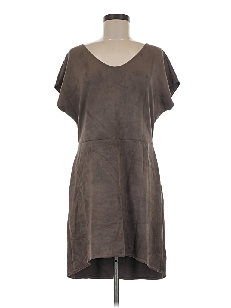 Pre-owned C&c California Casual Dress In Brown