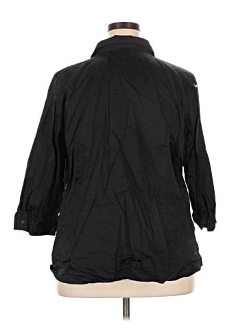 Lane Bryant 3/4 Sleeve Button-Down Shirt (view 2)