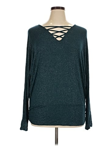 Jennifer Lopez Long Sleeve Top (view 1)