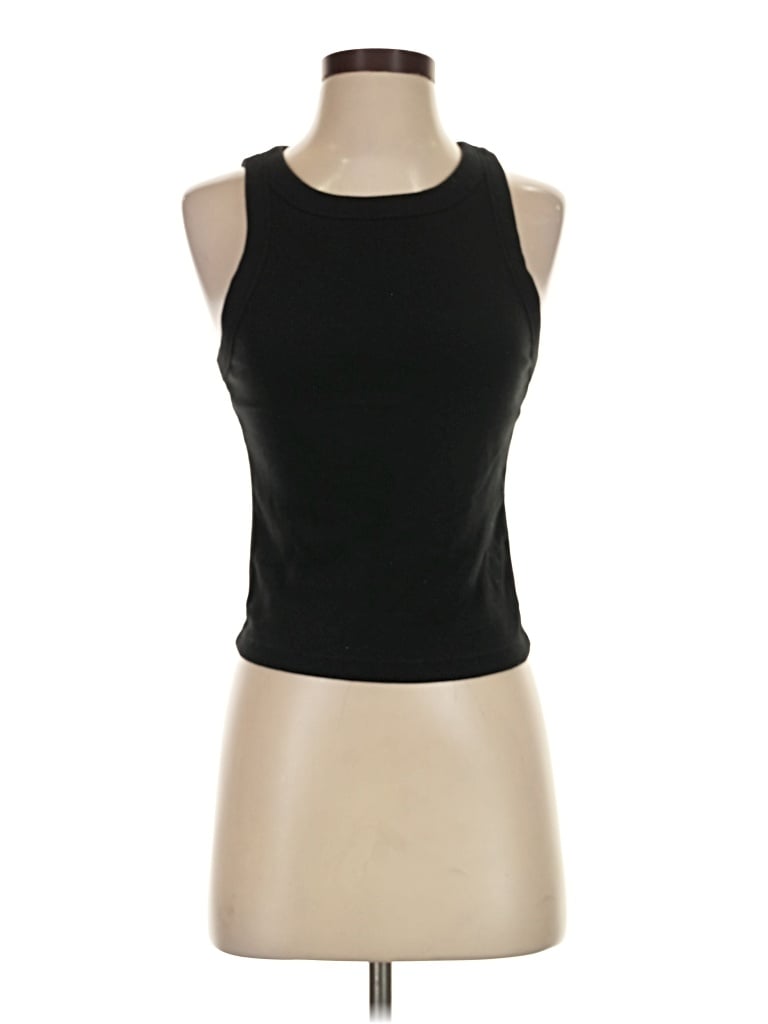 Pre-owned Gap Tank Top Black Halter Neckline Tops