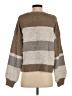 Lulus Stripes Brown Pullover Sweater Size S - photo 2
