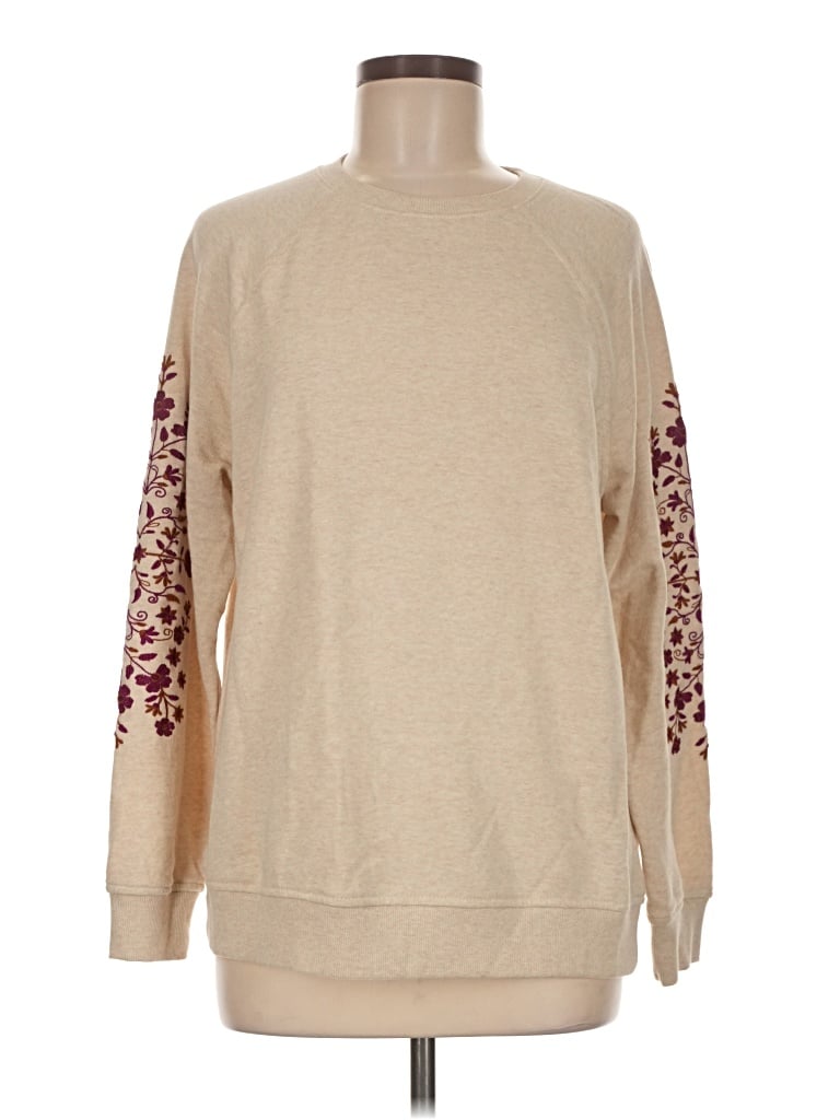 Pre-owned Wonderly Sweatshirt In Tan