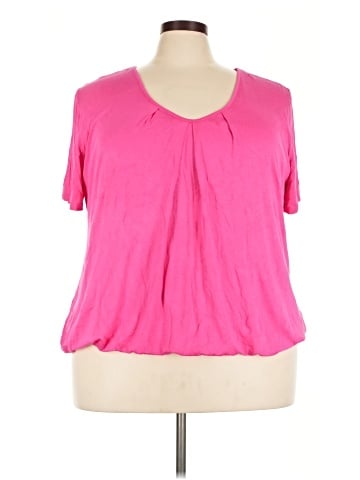 Ashley Stewart Short Sleeve Top (view 1)