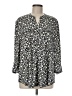 Cocomo Black 3/4 Sleeve Blouse Size M - photo 1