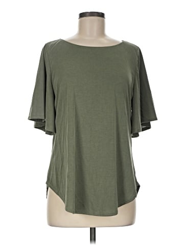 Green Envelope 3/4 Sleeve T-Shirt (view 1)