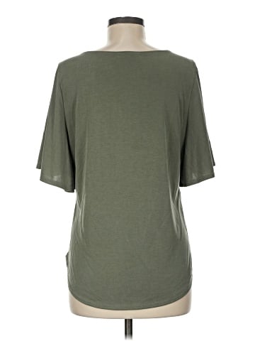 Green Envelope 3/4 Sleeve T-Shirt (view 2)