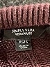 Simply Vera Vera Wang Burgundy Pullover Sweater Size XS - photo 7