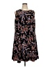 Kasper Paisley Black Casual Dress Size 2X - photo 1