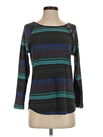 Basic Editions Long Sleeve Top (view 1)