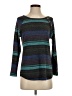 Basic Editions Teal Long Sleeve Top Size S - photo 1