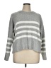 Pinque Stripes Gray Pullover Sweater Size XL - photo 1