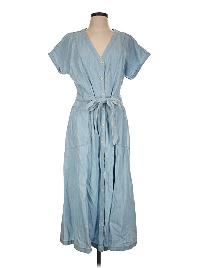 Fatface Casual Dress In Blue