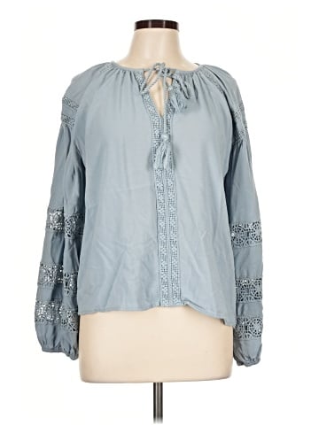 Chelsea & Theodore Long Sleeve Blouse (view 1)