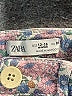 Zara Floral Pink Jeans Size 12-18 mo - photo 3