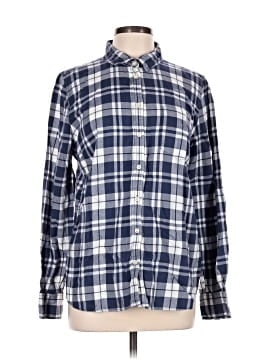 J.Crew Factory Store Long Sleeve Button-Down Shirt (view 1)