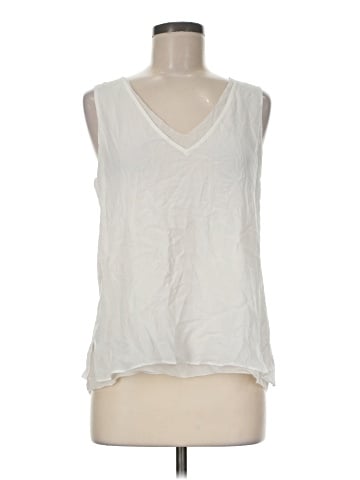 Ecru Sleeveless Blouse (view 1)