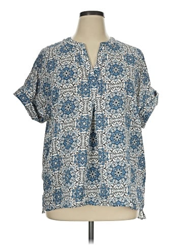 Ruby Rd. Short Sleeve Blouse (view 1)