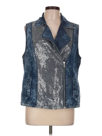 Chico's Denim Vest (view 1)
