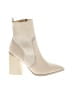 Wild Pair Ivory Ankle Boots Size 7 - photo 1