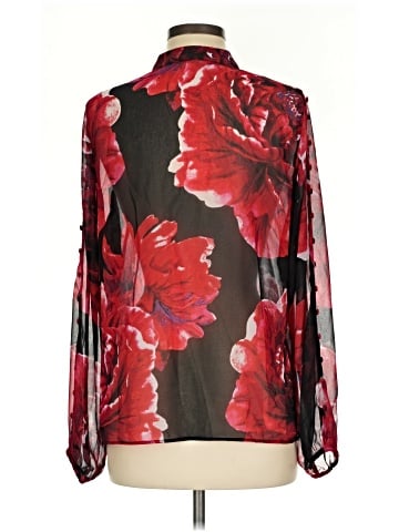 White House Black Market 3/4 Sleeve Blouse (view 2)
