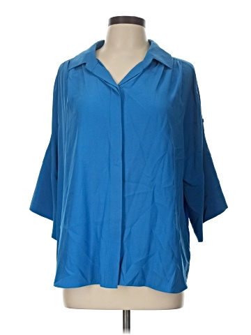 Lafayette 148 New York 3/4 Sleeve Blouse (view 1)
