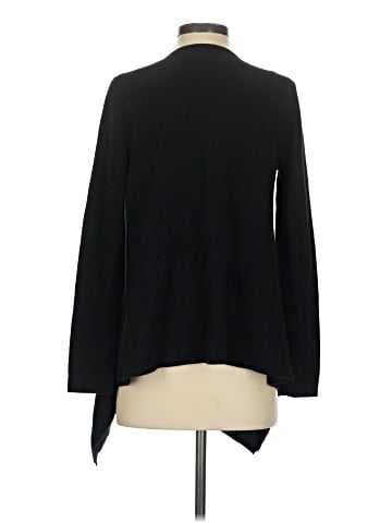 Black Saks Fifth Avenue Cashmere Cardigan (view 2)