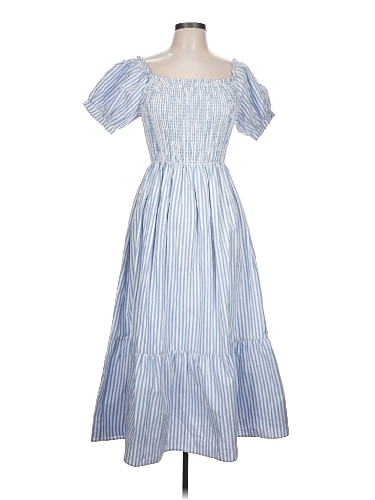 Pre-owned Louche Casual Dress In Blue