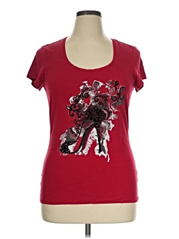 White House Black Market Short Sleeve T-Shirt (view 1)