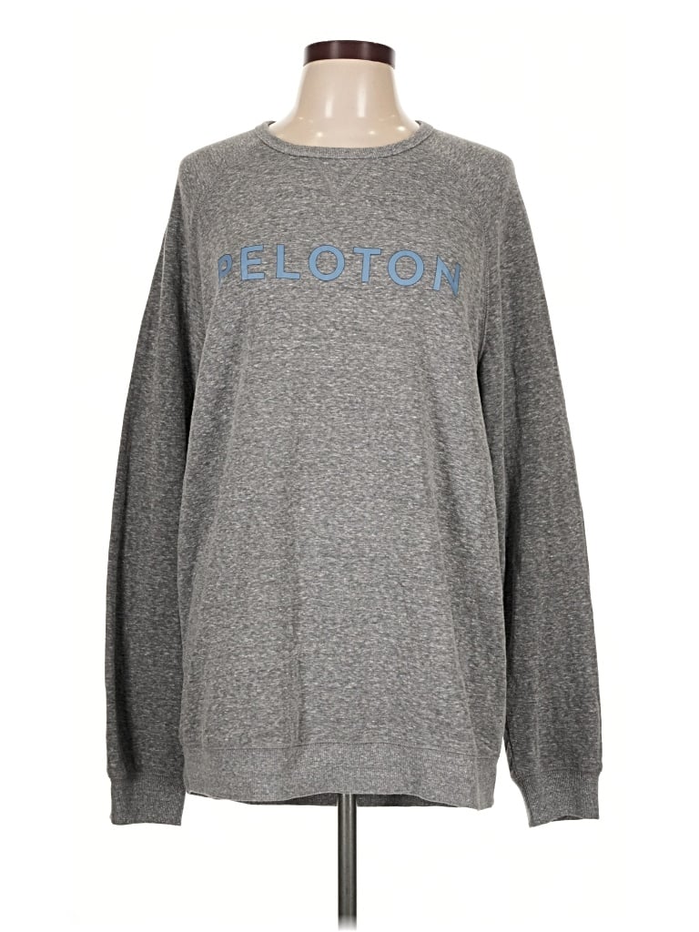 Pre-owned Peloton Pullover Sweater In Gray