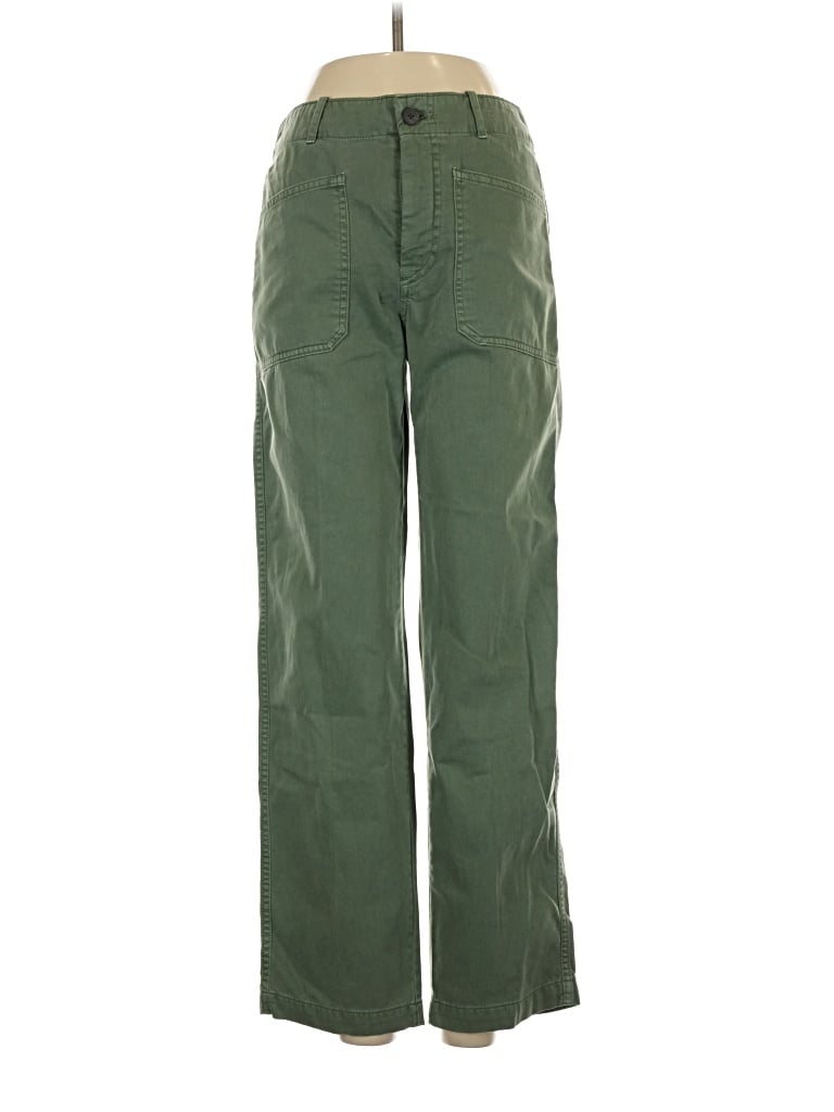 Pre-owned Madewell Cargo Pants In Green