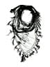 Unbranded 100% Polyester Black Scarf One size - photo 1